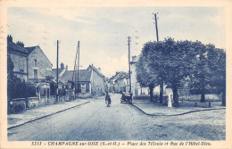 95-CHAMPAGNE SUR OISE-PLACE DES TILLEULS-N 6015-H/0375 - Champagne Sur Oise