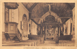 27-AUTHEVERNES-INTERIEUR DE L EGLISE-N 6015-H/0249 - Altri & Non Classificati