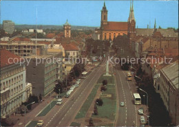 72251098 Bekescsaba Latkep Strassenpartie Innenstadt Kirche Ungarn - Hungary