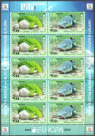 Artsakh 2024 "Europa" Underwater Flora And Fauna.sheetlet Quality:100% - Arménie