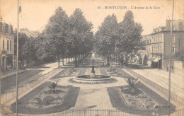 03-MONTLUCON-AVENUE DE LA GARE-N T6017-B/0157 - Montlucon