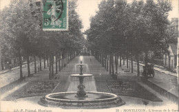 03-MONTLUCON-AVENUE DE LA GARE-N T6017-B/0135 - Montlucon