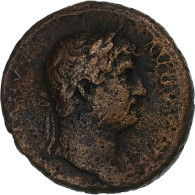 Hadrien, As, 126-127, Rome, Bronze, TB+ - Les Antonins (96 à 192)