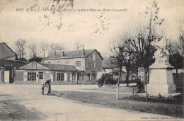 28-JOUY-LA PLACE ET LA MAIRIE-N 6016-A/0029 - Jouy