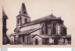 O14-87) SAUVAGNAC (HAUTE-VIENNE) L ' EGLISE - ( 2 SCANS ) - Sonstige & Ohne Zuordnung