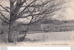 O12-78) CERNAY - L '  ETANG ET LE GRAND MOULIN  - ( 2 SCANS ) - Cernay-la-Ville