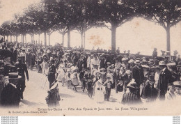O9-74) EVIAN LES BAINS -  FETE DES ROSES19 JUIN 1904 - LA NOCE VILLAGEOISE  - ( 2 SCANS ) - Evian-les-Bains