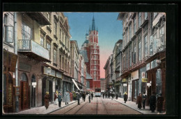 AK Krakau, Floryaner-Gasse  - Poland