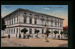 AK Zloczów, Am K. K. Gymnasium  - Ukraine