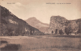 04-CASTELLANE-LE ROC ET LE VERDON-N T6017-E/0161 - Castellane