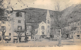 04-CASTELLANE-PLACE DE L EGLISE-N T6017-E/0131 - Castellane