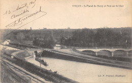 03-URCAY-LE CANAL DU BERRY-PONT SUR LE CHER-N T6017-D/0311 - Other & Unclassified