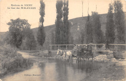 03-LES MALAVAUX-PASSAGE DU GUE EN CALECHE-N T6017-D/0155 - Autres & Non Classés