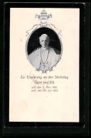 AK Papst Leo XIII., Erinnerung An Den Sterbetag 1903  - Papes