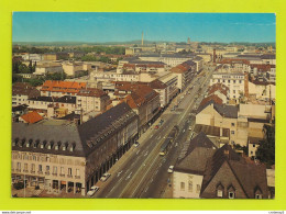 Hesse DARMSTADT Blick Auf Die Rheinstrasse Tram Tramway Monchener Haus VW Käfer Citroën 2CV VOIR DOS - Darmstadt