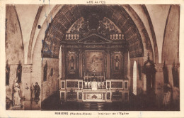 05-RIBIERS-INTERIEUR DE L EGLISE-N T6017-F/0385 - Sonstige & Ohne Zuordnung