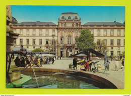 Hesse DARMSTADT Marché Balance Schloss Fontaine VW Käfer VOIR DOS - Darmstadt