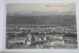 AK Klagenfurt (442 M) Vom Kreuzberg 1914 Gebraucht #PJ805 - Autres & Non Classés