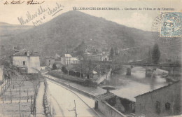 12-VILLEFRANCHE DE ROUERGUE-L ALZOU ET L AVEYRON-N T6018-B/0087 - Villefranche De Rouergue