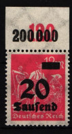 Deutsches Reich 280 P OR Postfrisch #IR406 - Sonstige & Ohne Zuordnung