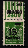 Deutsches Reich 279 B W OR Postfrisch 1/11/1 #IR401 - Autres & Non Classés