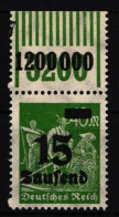 Deutsches Reich 279 B W OR Postfrisch 1/11/1 #IR400 - Autres & Non Classés