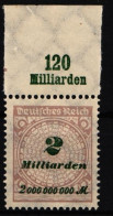 Deutsches Reich 326 A P OR A Postfrisch #IR464 - Other & Unclassified