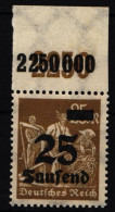 Deutsches Reich 283 P OR Postfrisch #IR412 - Other & Unclassified