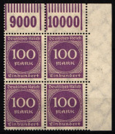 Deutsches Reich 268 B W OR Postfrisch 1/11/1 #IR418 - Other & Unclassified