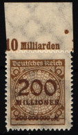 Deutsches Reich 323 B P OR A Postfrisch #IR425 - Other & Unclassified