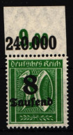 Deutsches Reich 278 X P OR Postfrisch #IR391 - Autres & Non Classés