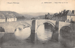 12-ESPALION-VIEUX PONT SUR LE LOT-N T6018-A/0165 - Espalion