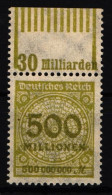 Deutsches Reich 324 A P/W OR Postfrisch 1/11/1 #IR451 - Sonstige & Ohne Zuordnung