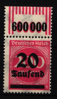 Deutsches Reich 282 I W OR Postfrisch 2/9/2 #IR415 - Autres & Non Classés