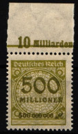 Deutsches Reich 324 A P OR C Postfrisch #IR449 - Sonstige & Ohne Zuordnung