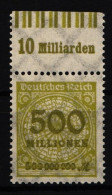 Deutsches Reich 324 A W OR Postfrisch 0/6/0 - 0/7/0 #IR452 - Sonstige & Ohne Zuordnung