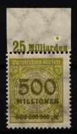 Deutsches Reich 324 A P OR A Postfrisch #IR446 - Other & Unclassified