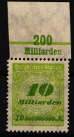 Deutsches Reich 328 A P OR C Postfrisch #IR481 - Other & Unclassified