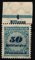 Deutsches Reich 330 A P OR B Postfrisch #IR498 - Autres & Non Classés
