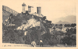 09-FOIX -LES TOURS DU CHÂTEAU-N T6017-H/0223 - Foix