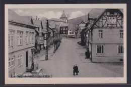 Ansichtskarte Stadtlengsfeld Thüringen Rhön Gebirgszug Strassenansicht - Other & Unclassified