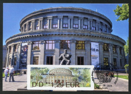 FRANCE (2024) Carte Maximum Card ATM LISA - PARIS PHILEX - Republique D'Armenie, Aram Kachaturian, Theatre Opera Yerevan - 2020-…