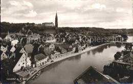 72250083 Landshut Isar Panorama Blick Ueber Den Fluss Landshut - Landshut