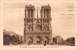 75-PARIS NOTRE DAME-N°4028-E/0101 - Other & Unclassified