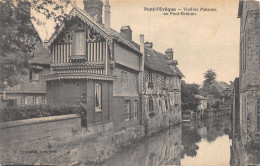 14-PONT L EVEQUE-VIEILLES MAISONS AU PONT BREBAN-N T6018-D/0327 - Pont-l'Evèque