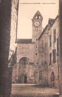 12-VILLENEUVE D AVEYRON-PLACE DE L EGLISE-N T6018-C/0313 - Autres & Non Classés