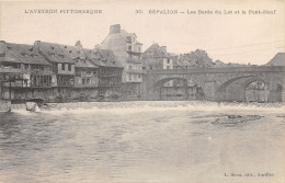 12-ESPALION-BORDS DU LOT ET LE PONT NEUF-N T6018-B/0289 - Espalion