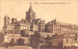 14-CAEN-ABBAYE AUX DAMES ET L HOTEL DIEU-N T6018-E/0271 - Caen