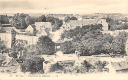 14-CAEN-PANORAMA DU CHÂTEAU-N T6018-E/0231 - Caen