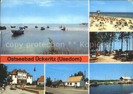 72248551 Ueckeritz Usedom Achterwasser POS Ernst Thaelmann Hauptstrasse Strand C - Other & Unclassified